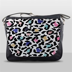 Jaguar Spots Colorful Messenger Bag by ConteMonfreyShop