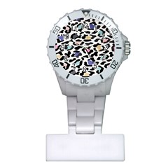 Jaguar Spots Colorful Plastic Nurses Watch by ConteMonfreyShop