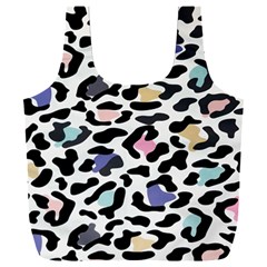 Jaguar Spots Colorful Full Print Recycle Bag (xxxl) by ConteMonfreyShop