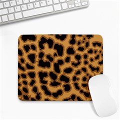 Leopard Print Spots Small Mousepad by ConteMonfreyShop