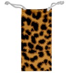 Leopard Print Spots Jewelry Bag Back