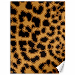 Leopard Print Spots Canvas 36  X 48  by ConteMonfreyShop