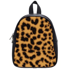 Leopard Print Spots School Bag (small) by ConteMonfreyShop