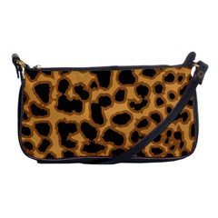 Leopard Print Spots Shoulder Clutch Bag by ConteMonfreyShop