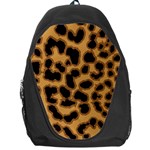 Leopard Print Spots Backpack Bag Front