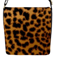 Leopard Print Spots Flap Closure Messenger Bag (s) by ConteMonfreyShop