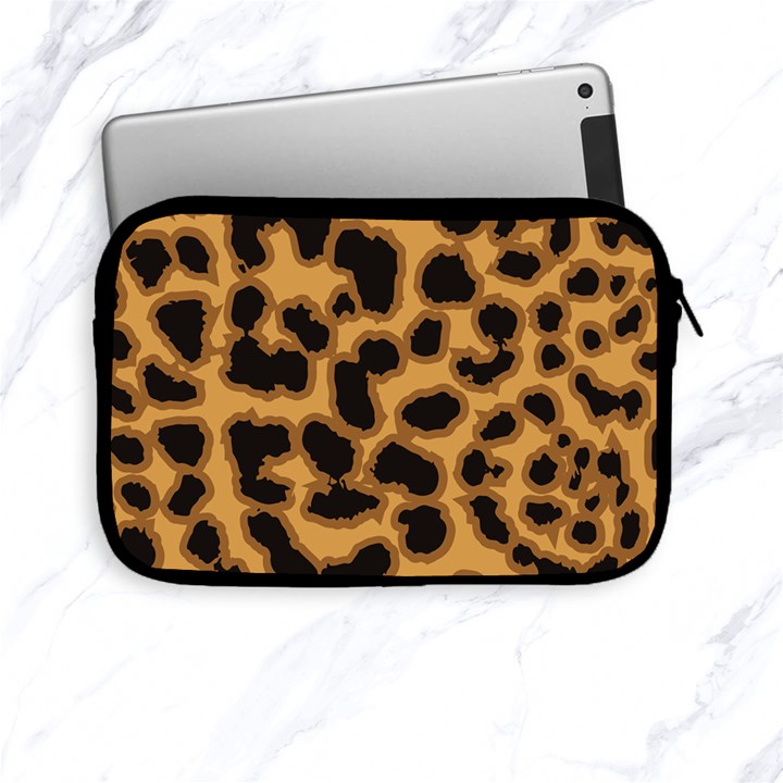 Leopard Print Spots Apple iPad Mini Zipper Case