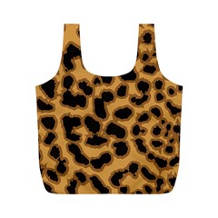 Leopard Print Spots Full Print Recycle Bag (m) by ConteMonfreyShop