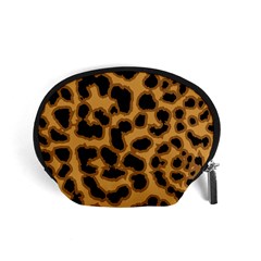 Leopard Print Spots Accessory Pouch (small) by ConteMonfreyShop