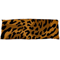 Leopard Print Jaguar Dots Brown Body Pillow Case Dakimakura (two Sides) by ConteMonfreyShop