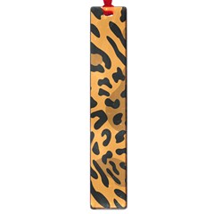 Leopard Print Jaguar Dots Brown Large Book Mark by ConteMonfreyShop