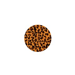 Leopard Print Peach Colors 1  Mini Magnet by ConteMonfreyShop