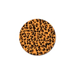 Leopard Print Peach Colors Golf Ball Marker (4 Pack) by ConteMonfreyShop