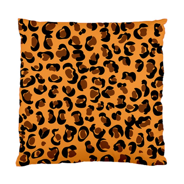 Leopard Print peach colors Standard Cushion Case (Two Sides)