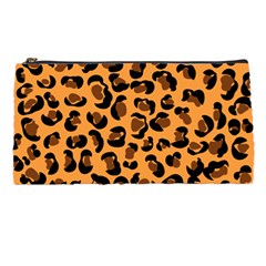 Leopard Print Peach Colors Pencil Case by ConteMonfreyShop