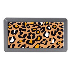 Leopard  Spots Brown White Orange Memory Card Reader (mini) by ConteMonfreyShop