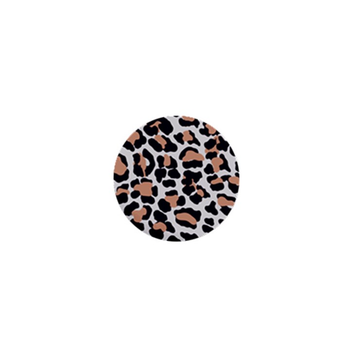 Leopard Print  1  Mini Button