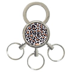 Leopard Print  3-ring Key Chain by ConteMonfreyShop