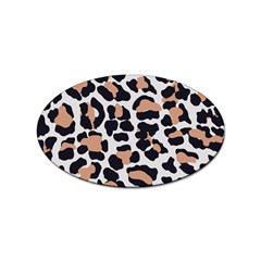 Leopard Print  Sticker Oval (100 Pack) by ConteMonfreyShop