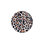 Leopard Print  Golf Ball Marker (4 pack) Front