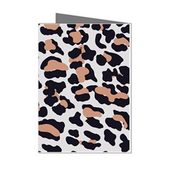 Leopard Print  Mini Greeting Cards (pkg Of 8) by ConteMonfreyShop