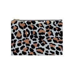 Leopard Print  Cosmetic Bag (medium) by ConteMonfreyShop