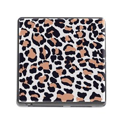 Leopard Print  Memory Card Reader (square 5 Slot) by ConteMonfreyShop