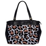 Leopard Print  Oversize Office Handbag Front