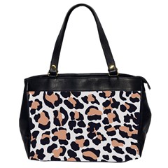 Leopard Print  Oversize Office Handbag (2 Sides) by ConteMonfreyShop