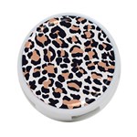 Leopard Print  4-Port USB Hub (One Side) Front