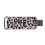 Leopard Print  Portable USB Flash (Two Sides) Back