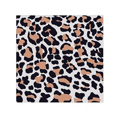 Leopard Print  Square Satin Scarf (30  X 30 ) by ConteMonfreyShop