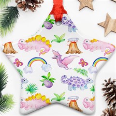 Dinosaurs Are Our Friends  Ornament (star)