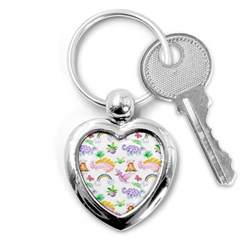 Dinosaurs Are Our Friends  Key Chain (heart) by ConteMonfreyShop