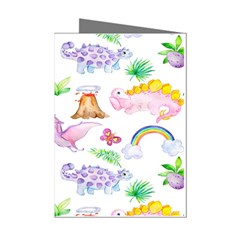 Dinosaurs Are Our Friends  Mini Greeting Cards (pkg Of 8)