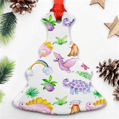 Dinosaurs Are Our Friends  Christmas Tree Ornament (two Sides) by ConteMonfreyShop