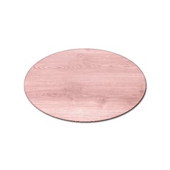 Pink Wood Sticker (oval) by ConteMonfreyShop