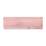 Pink Wood Sticker (Bumper) Front