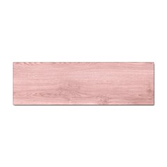 Pink Wood Sticker Bumper (100 Pack) by ConteMonfreyShop