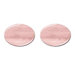 Pink Wood Cufflinks (oval) by ConteMonfreyShop