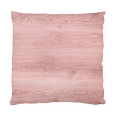 Pink Wood Standard Cushion Case (two Sides) by ConteMonfreyShop