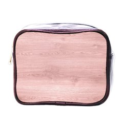 Pink Wood Mini Toiletries Bag (one Side) by ConteMonfreyShop