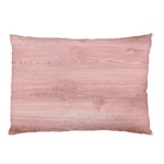 Pink Wood Pillow Case (Two Sides) Back