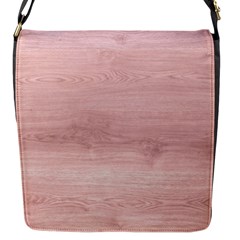 Pink Wood Flap Closure Messenger Bag (s) by ConteMonfreyShop