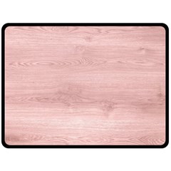 Pink Wood Double Sided Fleece Blanket (large) by ConteMonfreyShop