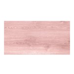 Pink Wood Satin Wrap 35  x 70  Front