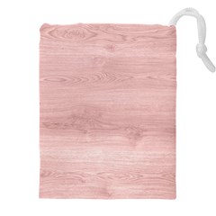 Pink Wood Drawstring Pouch (4xl) by ConteMonfreyShop