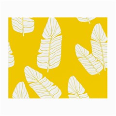 Yellow Banana Leaves Small Glasses Cloth (2 Sides) by ConteMonfreyShop