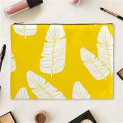 Yellow Banana Leaves Cosmetic Bag (xl) by ConteMonfreyShop