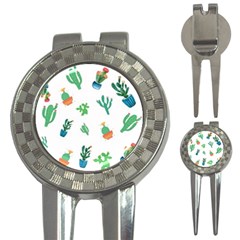 Among Succulents And Cactus  3-in-1 Golf Divot by ConteMonfreyShop